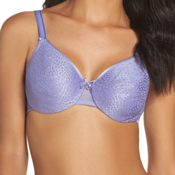 NWT Chantelle Intimates C Magnifique Underwire Bra 1891 Lilac 34D - Picture 1 of 5